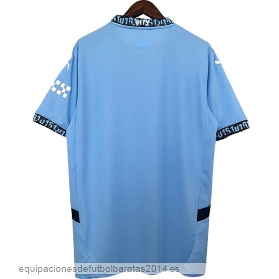 Nuevo Tailandia 1ª Camiseta Manchester City 24/25 Azul Baratas